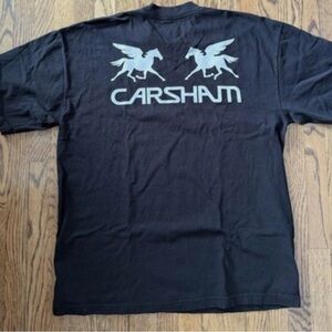 Daniel Arsham Studio Carsham Pegasus T Shirt Black Large New NWT